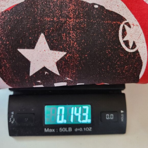 Captain America Red Hoodie Sweatshirt Marvel Size Small NWT - Picture 10 of 10